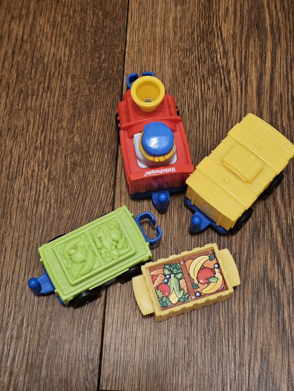 Fisher Price Little People Wheelies Connect N Play Railway Train Set Sound Works - Picture 11 of 12